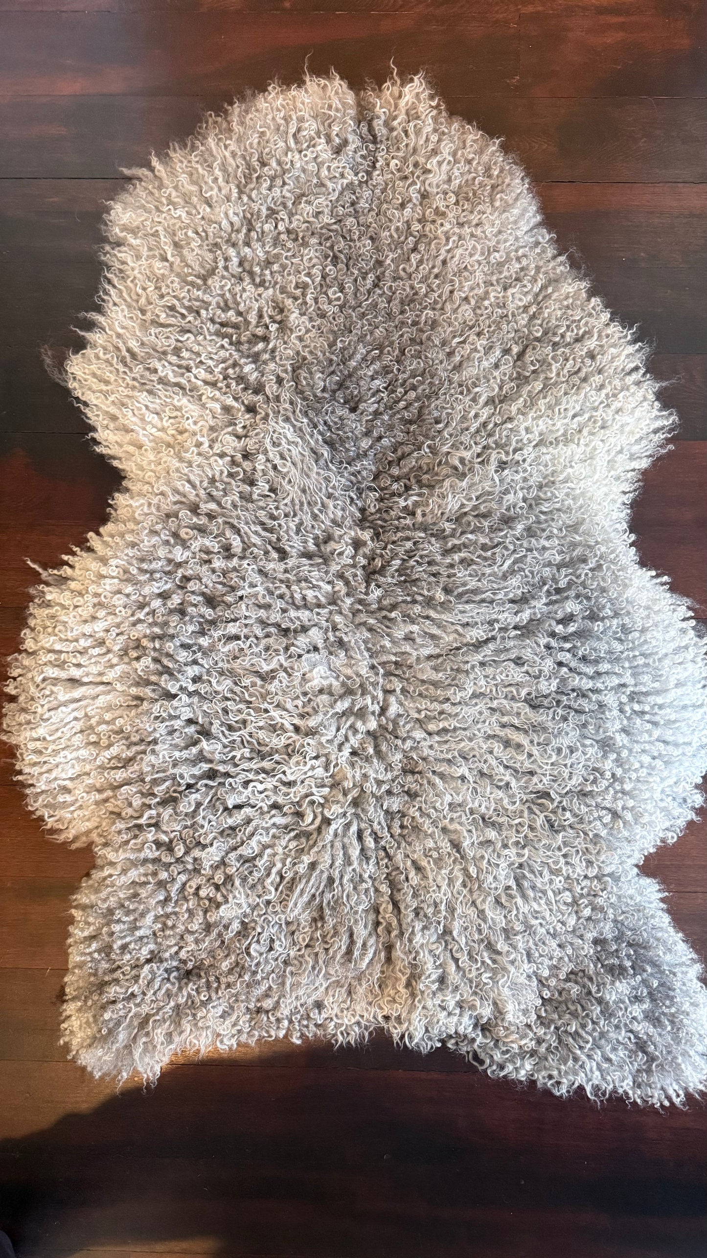 
                  
                    Gotland Sheepskin Rug, Light Grey/Silver, Long Wool
                  
                