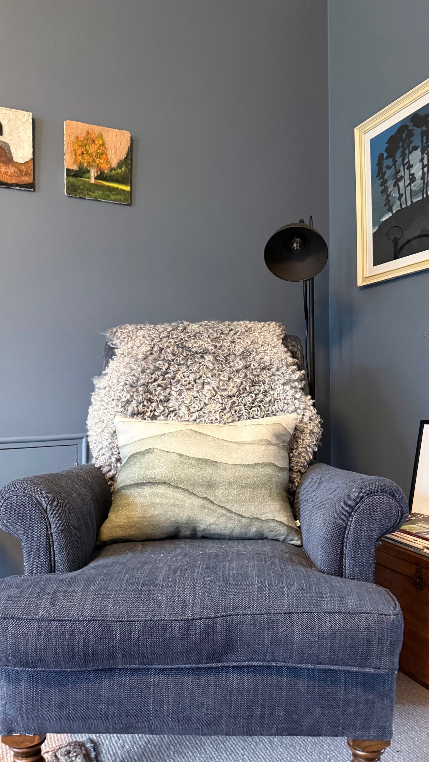 
                  
                    Gotland Sheepskin Rug, Silver, Short Wool
                  
                