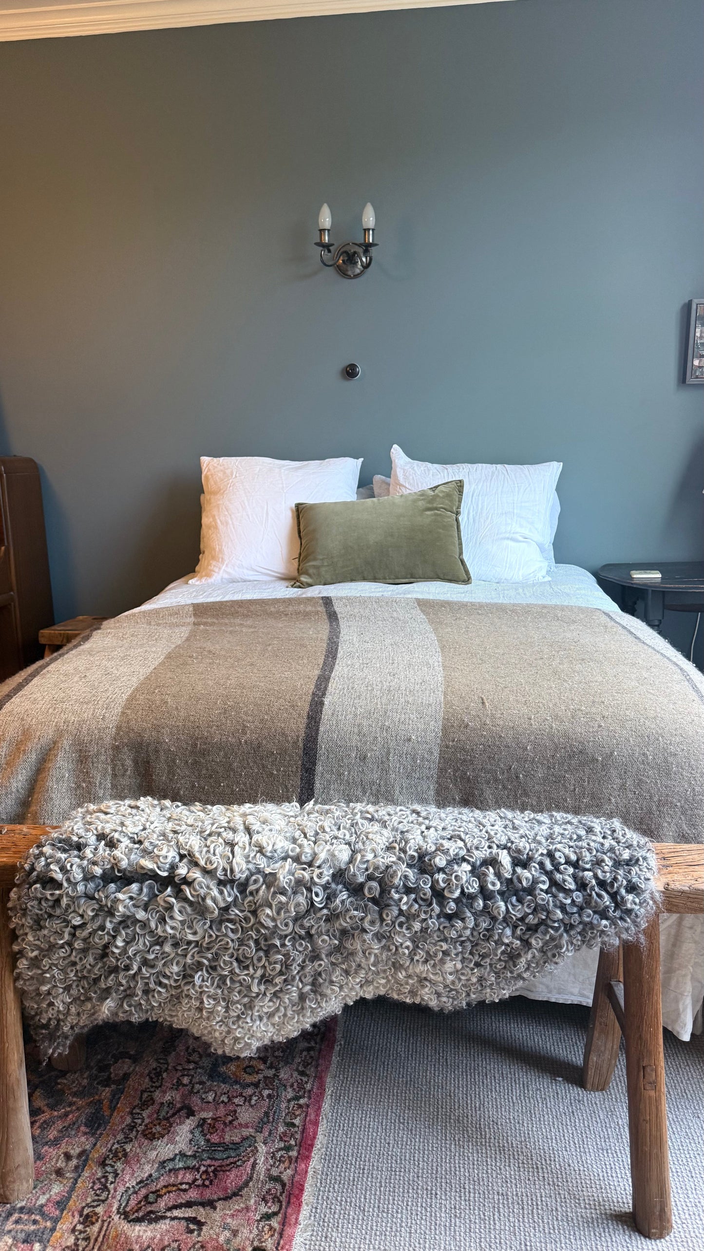 
                  
                    Gotland Sheepskin Rug, Silver, Short Wool
                  
                