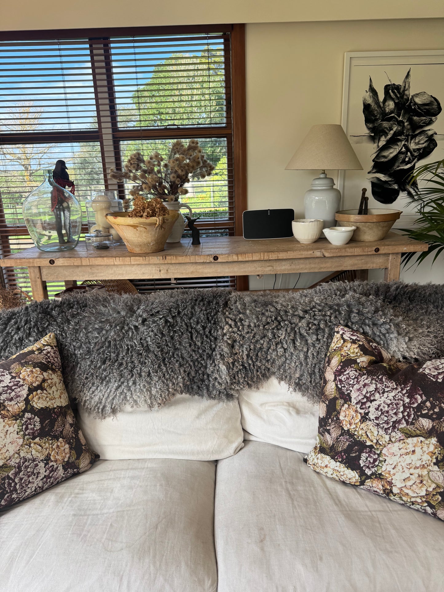 
                  
                    Gotland Double Sheepskin Rug Mid/Dark Grey
                  
                