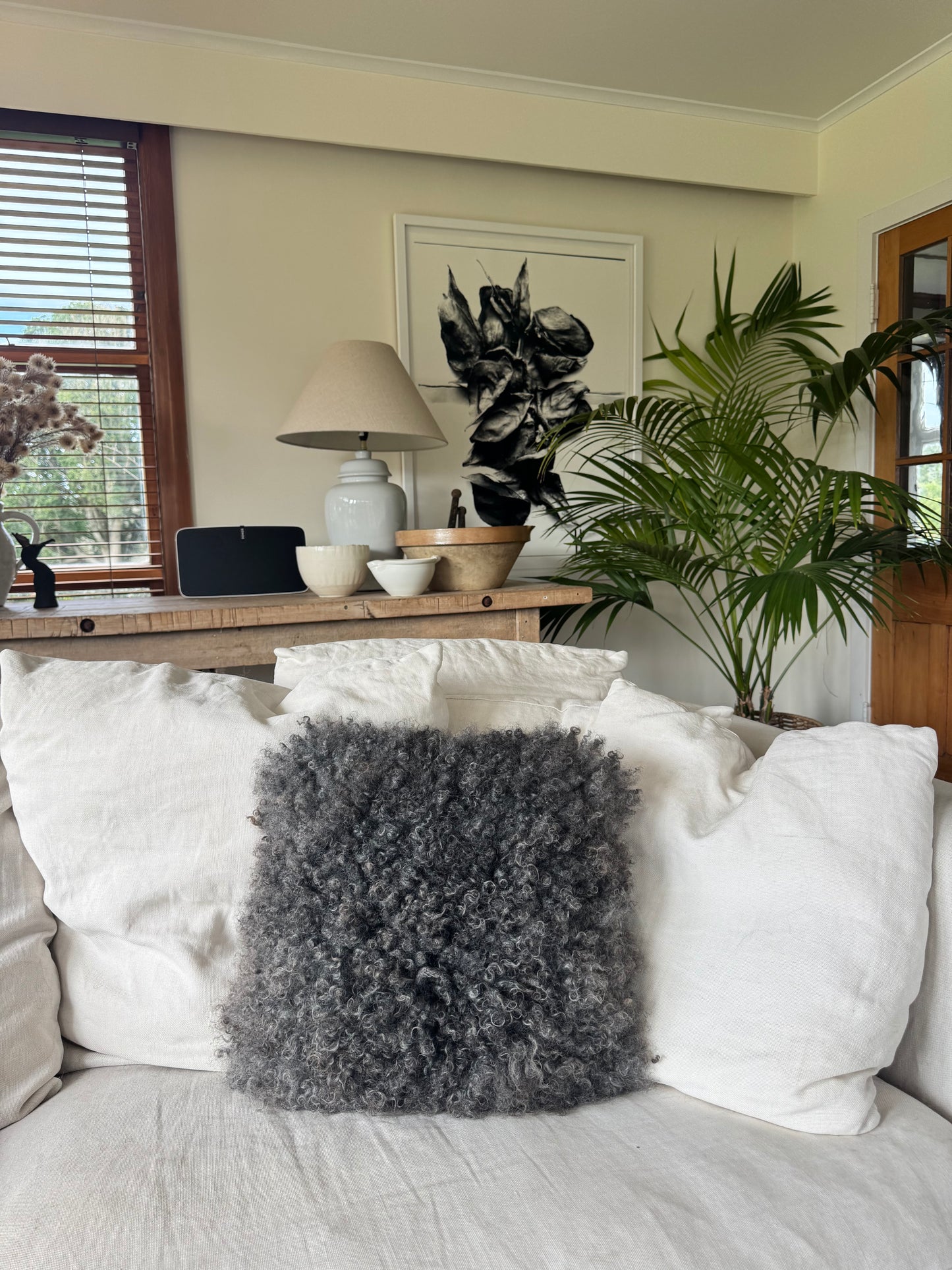 
                  
                    Gotland Sheepskin Small Pillow Mid/Dark Grey
                  
                