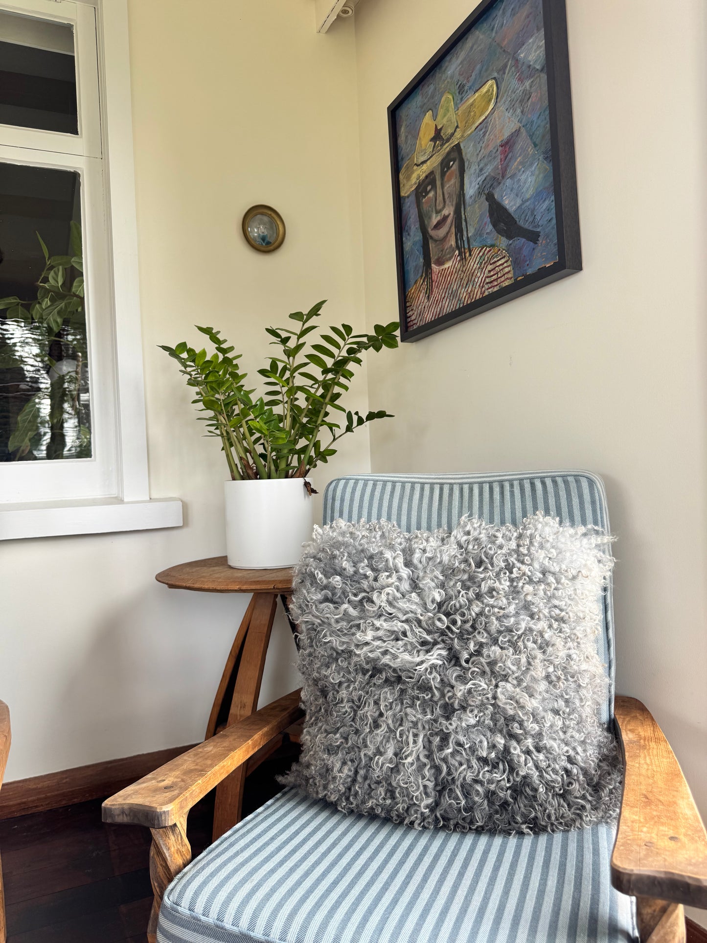 
                  
                    Gotland Sheepskin Large Pillow Silver
                  
                
