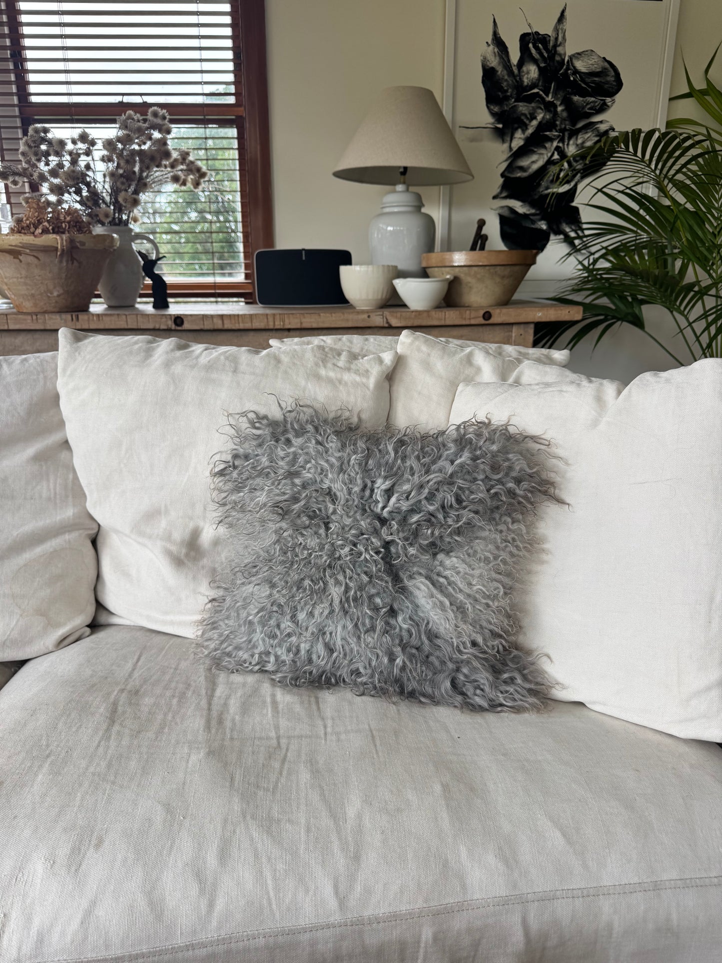 
                  
                    Gotland Sheepskin Small Pillow Light Silver Grey
                  
                