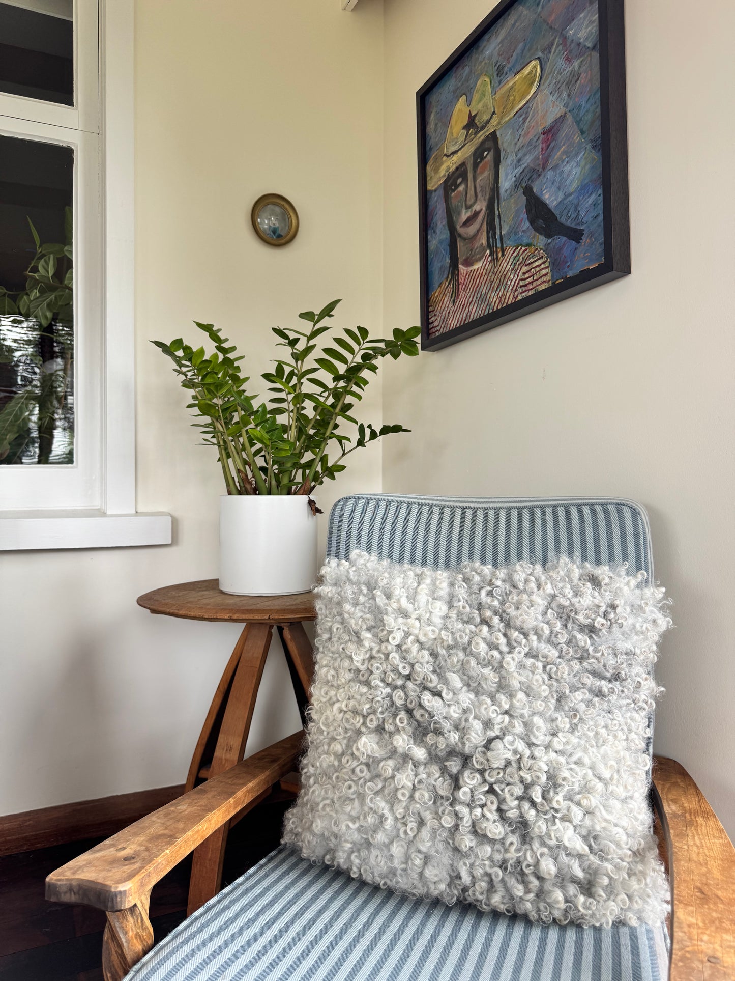 
                  
                    Gotland Sheepskin Large Pillow White/Light Grey
                  
                