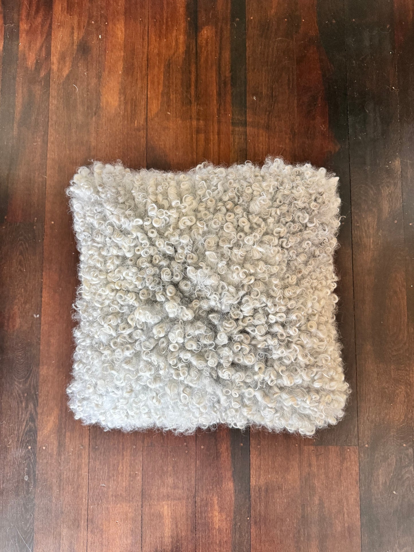 
                  
                    Gotland Sheepskin Large Pillow White/Light Grey
                  
                