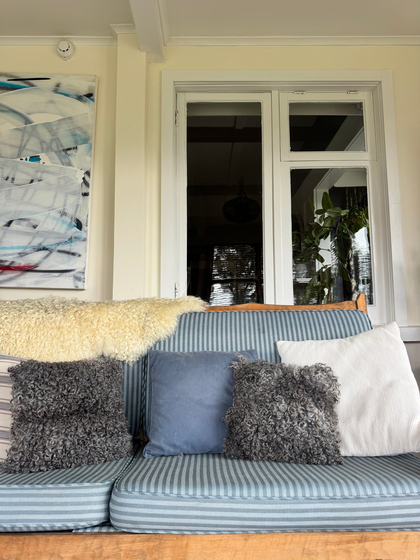 
                  
                    Gotland Sheepskin Pillow Pair Mid/Dark Grey
                  
                