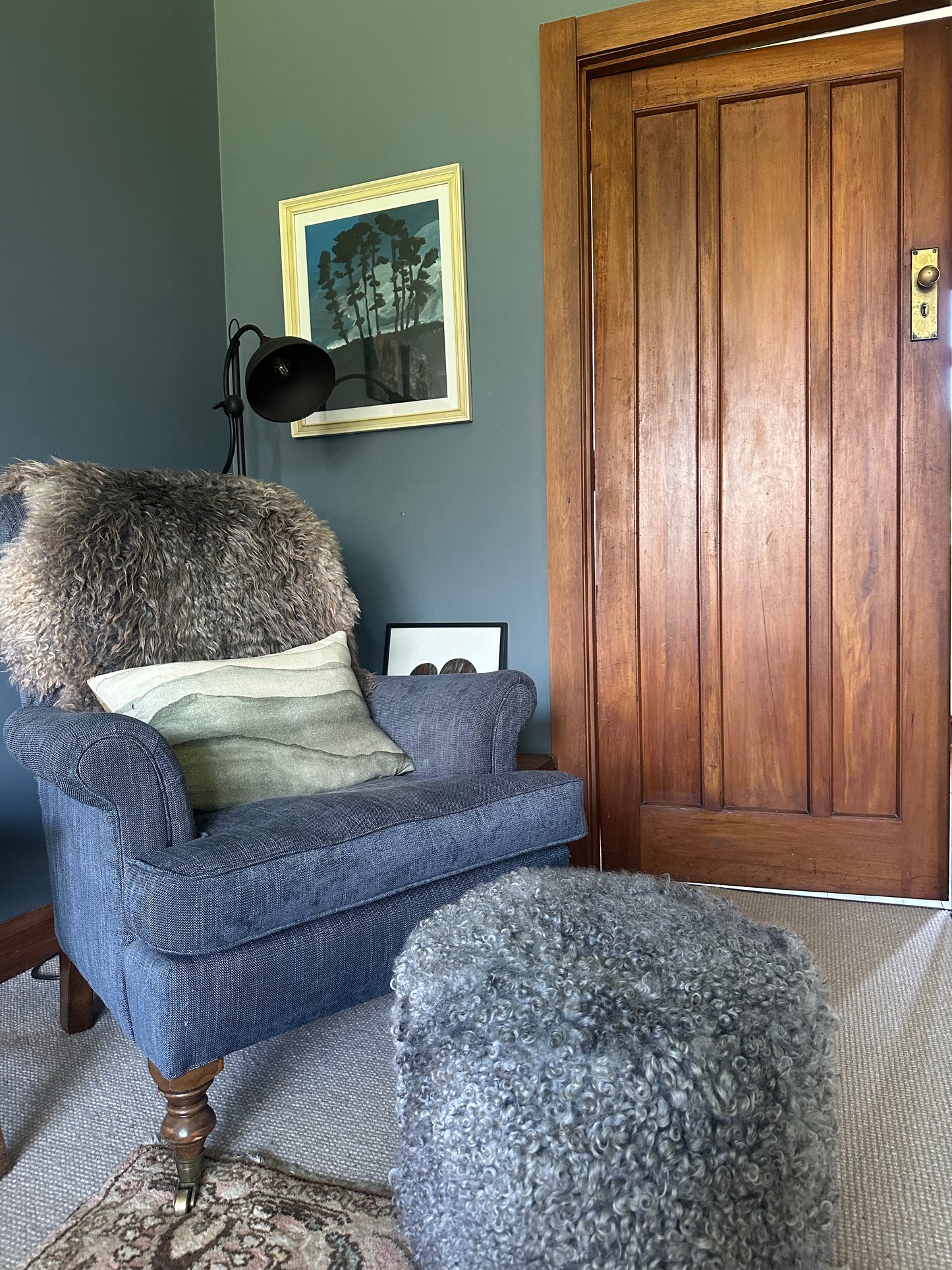 
                  
                    Gotland Sheepskin Ottoman Light Grey
                  
                