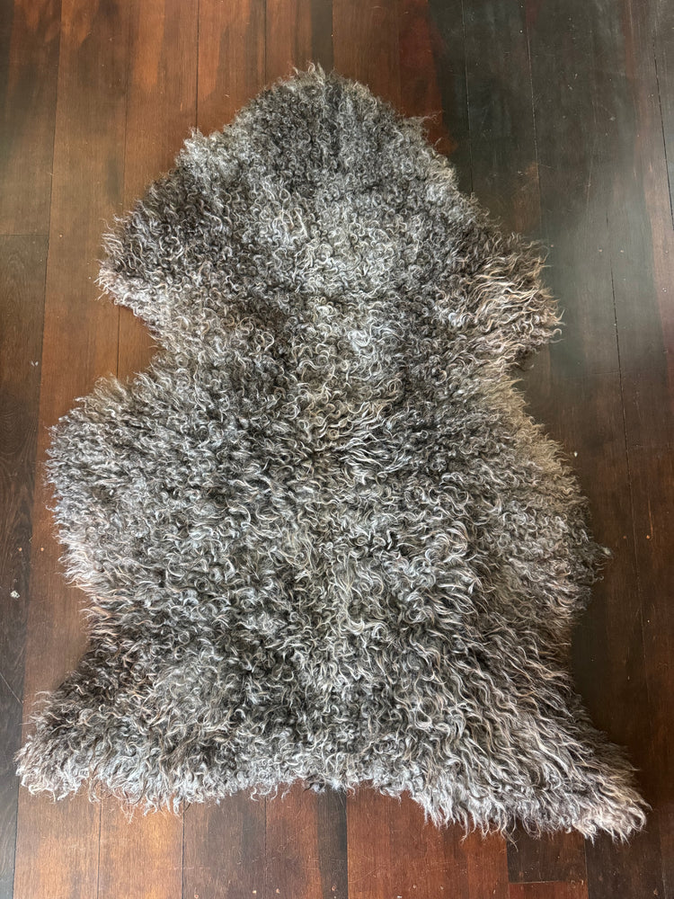 
                  
                    Gotland Sheepskin Rug Dark Grey Long Wool
                  
                