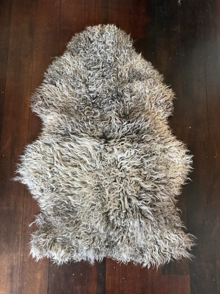 
                  
                    Gotland Sheepskin Rug Light/Mid Grey Long Wool
                  
                