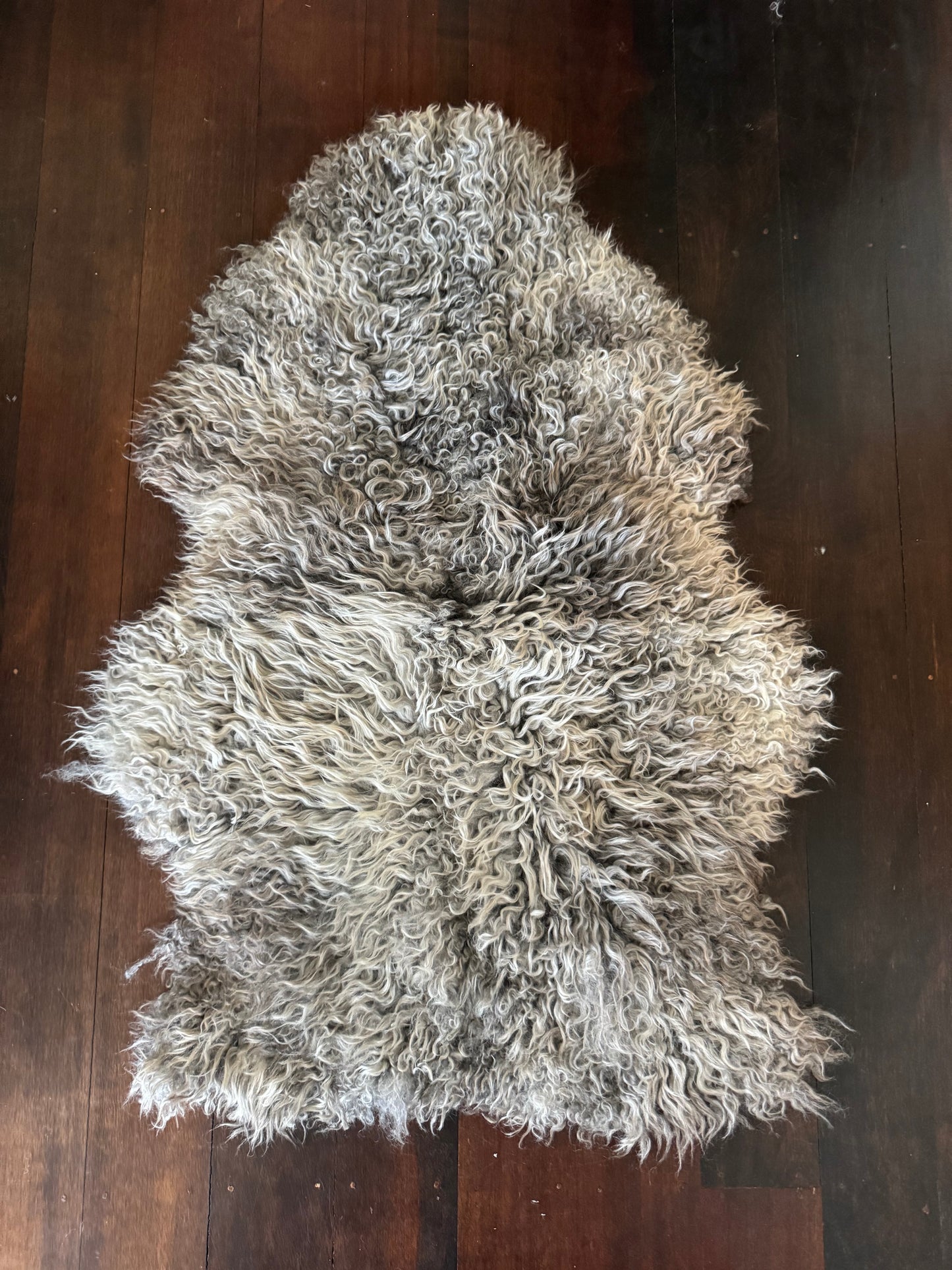
                  
                    Gotland Sheepskin Rug Light/Mid Grey Long Wool
                  
                