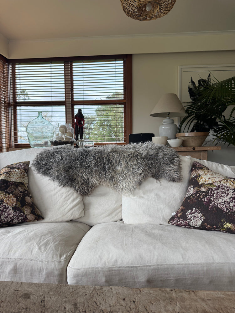 
                  
                    Gotland Sheepskin Rug Light/Mid Grey Long Wool
                  
                