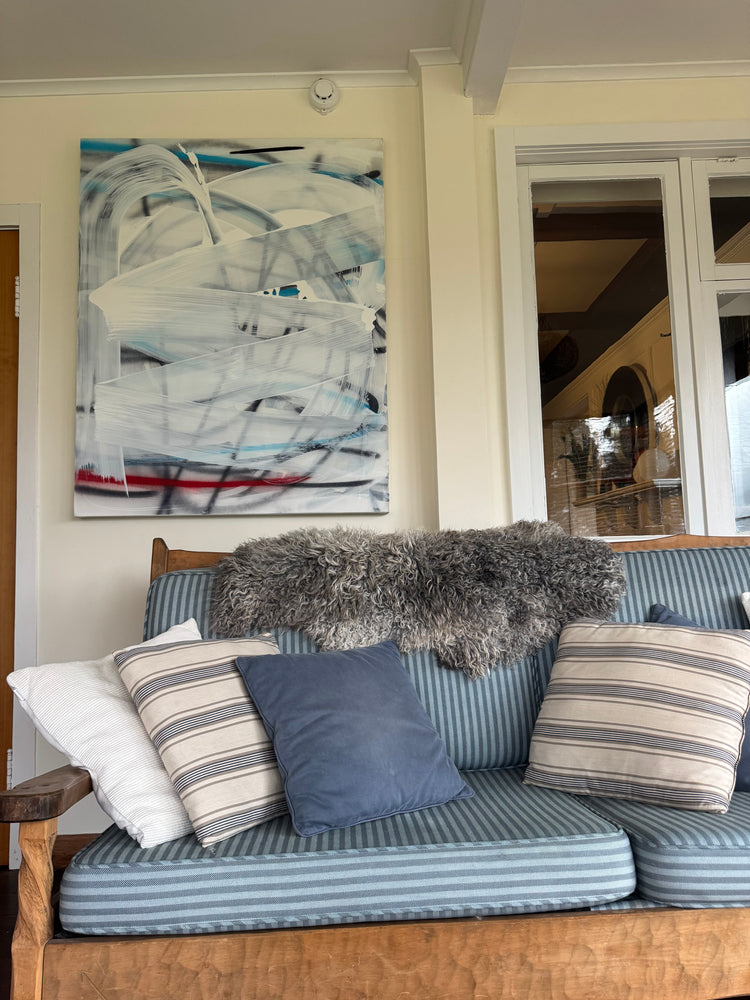 
                  
                    Gotland Sheepskin Rug Light/Mid Grey Long Wool
                  
                