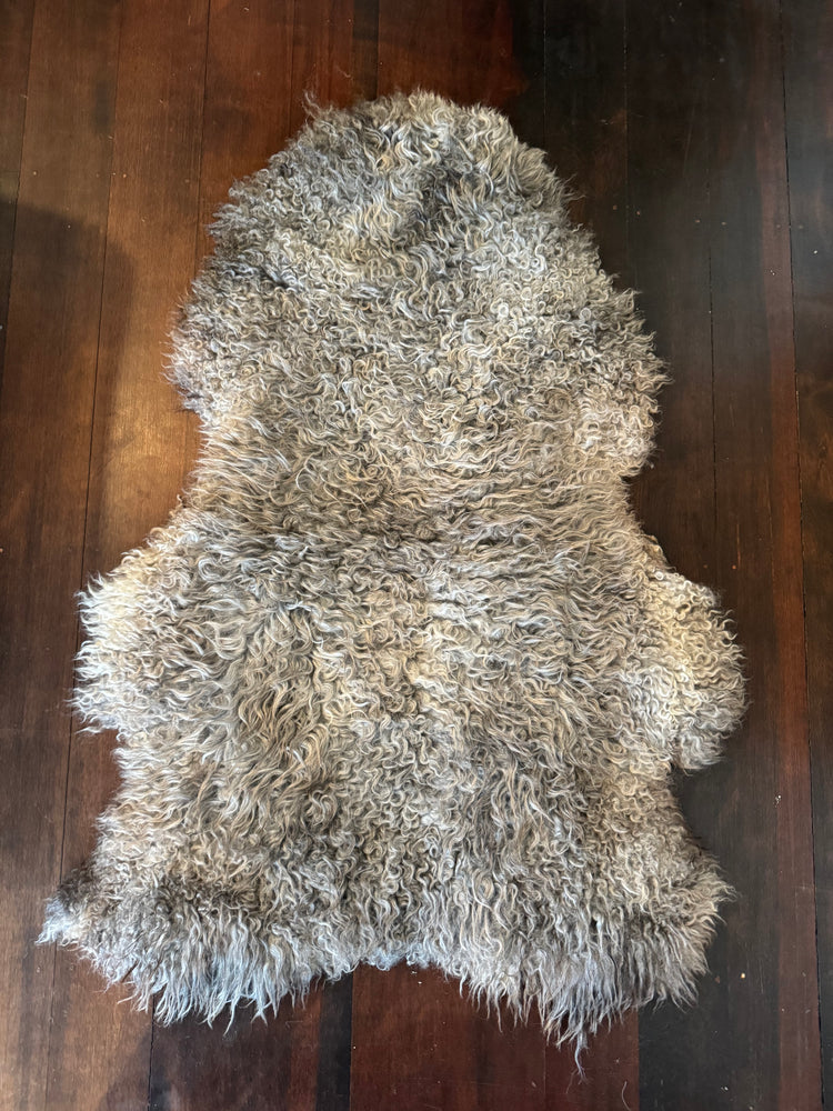 
                  
                    Gotland Sheepskin Rug Mid Grey Long Wool
                  
                
