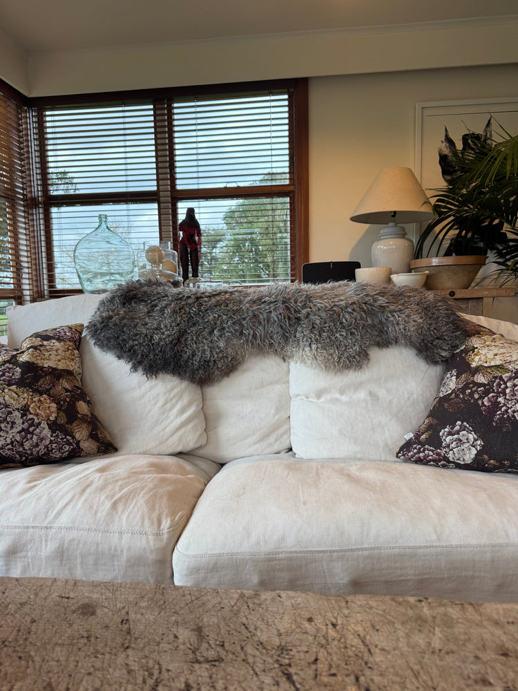 
                  
                    Gotland Sheepskin Rug Mid Grey Long Wool
                  
                