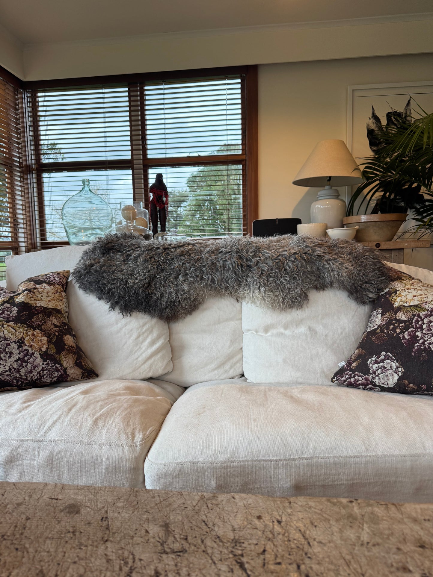 
                  
                    Gotland Sheepskin Rug Mid Grey Long Wool
                  
                
