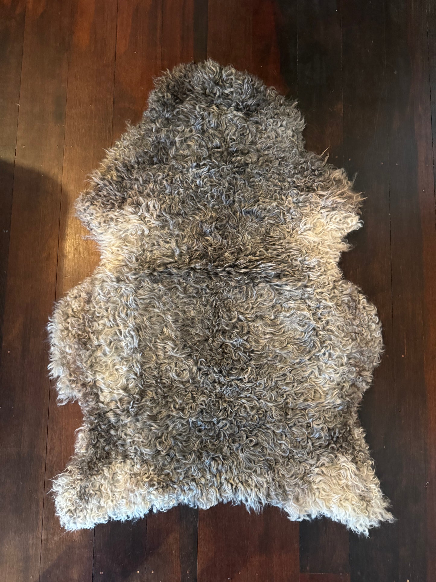 
                  
                    Gotland Sheepskin Rug Mid/Dark Grey Long Wool
                  
                