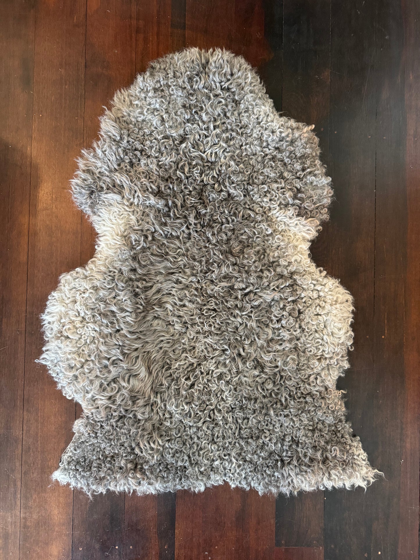 
                  
                    Gotland Sheepskin Rug Mid/Dark Grey Short Wool
                  
                