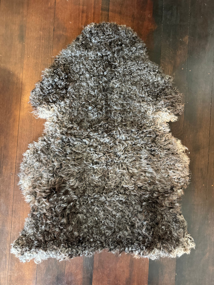 
                  
                    Gotland Sheepskin Rug Dark Grey Short Wool
                  
                