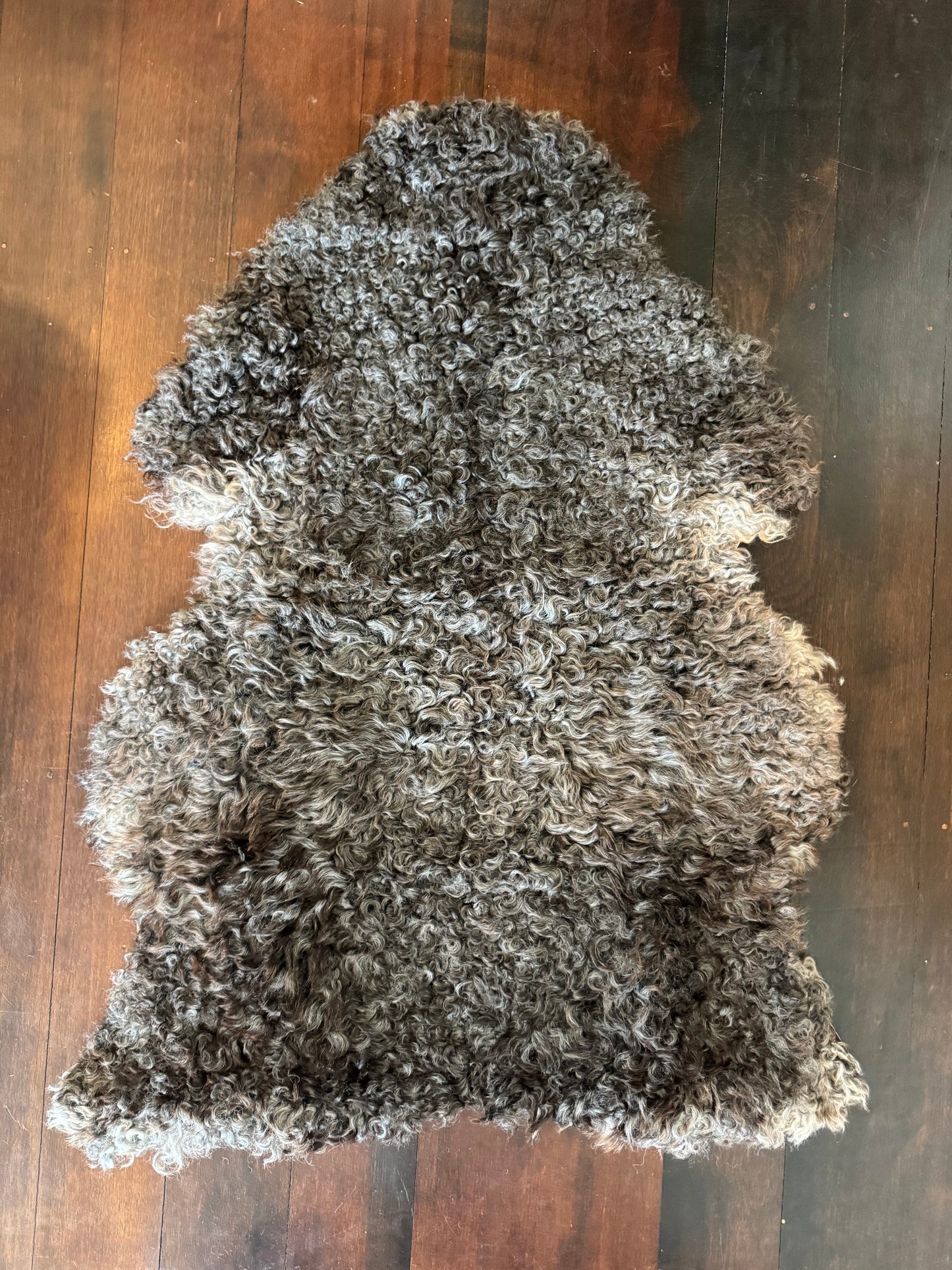 
                  
                    Gotland Sheepskin Rug Dark Grey Short Wool
                  
                
