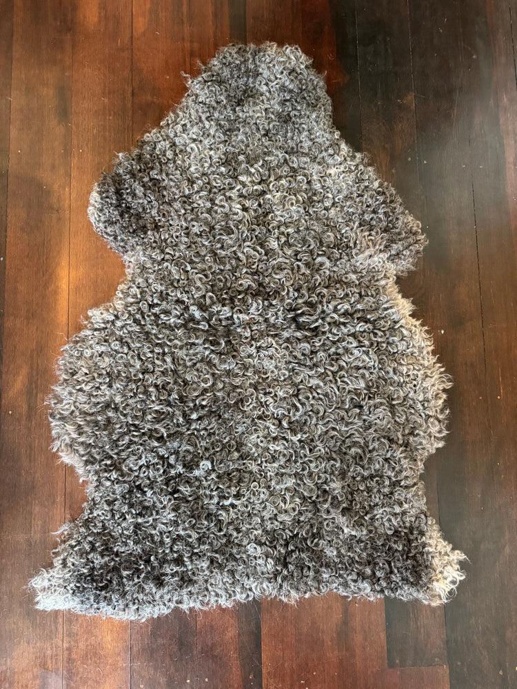 
                  
                    Gotland Sheepskin Rug Dark Grey Short Wool
                  
                