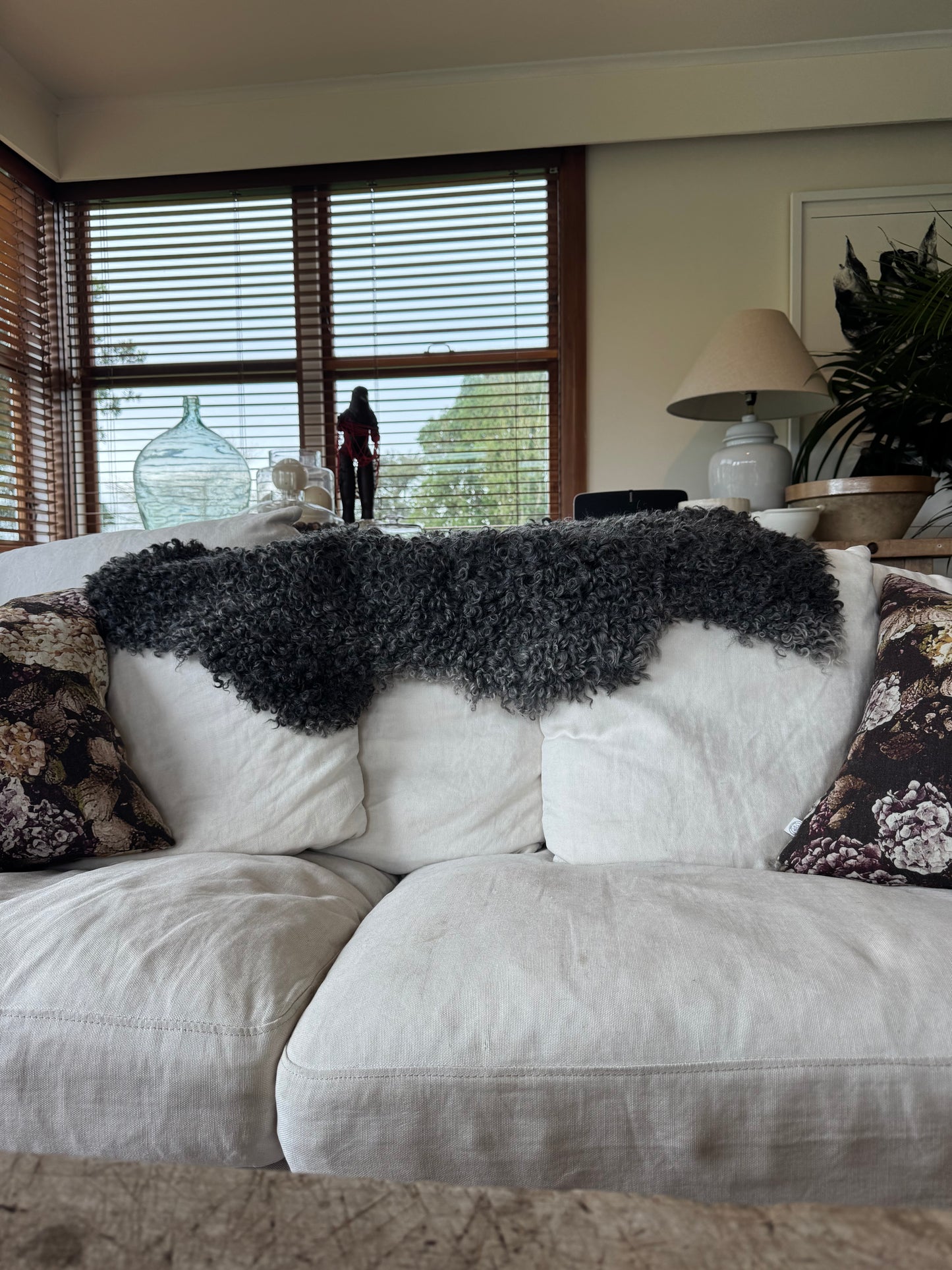 
                  
                    Gotland Sheepskin Rug Dark Grey Short Wool
                  
                