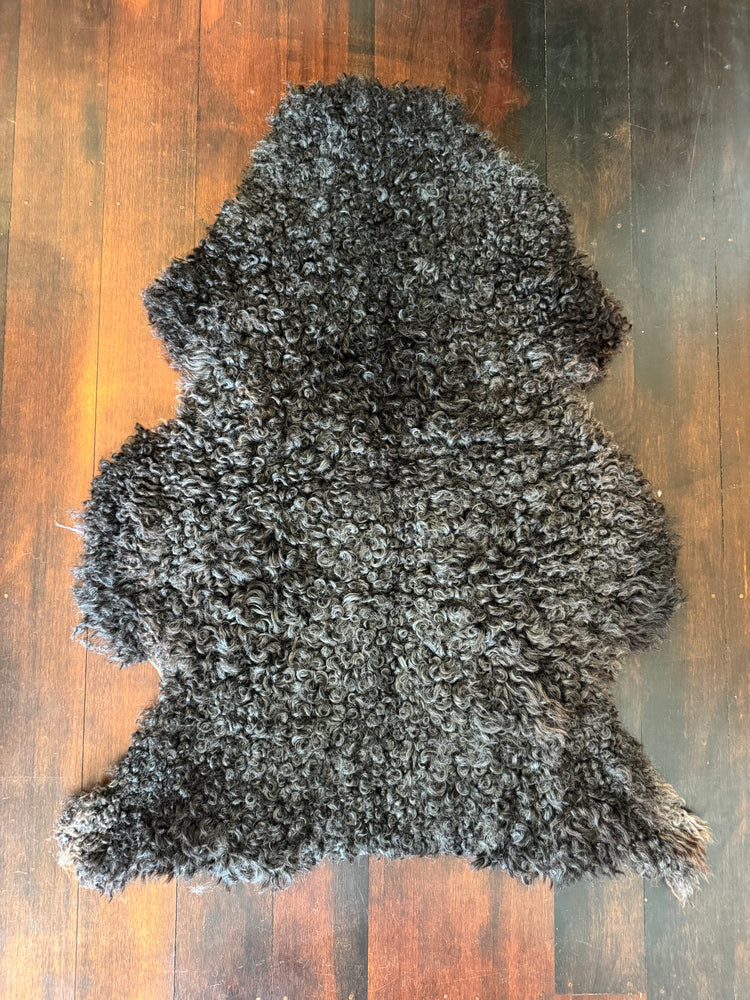 
                  
                    Gotland Sheepskin Rug Black Short Wool
                  
                