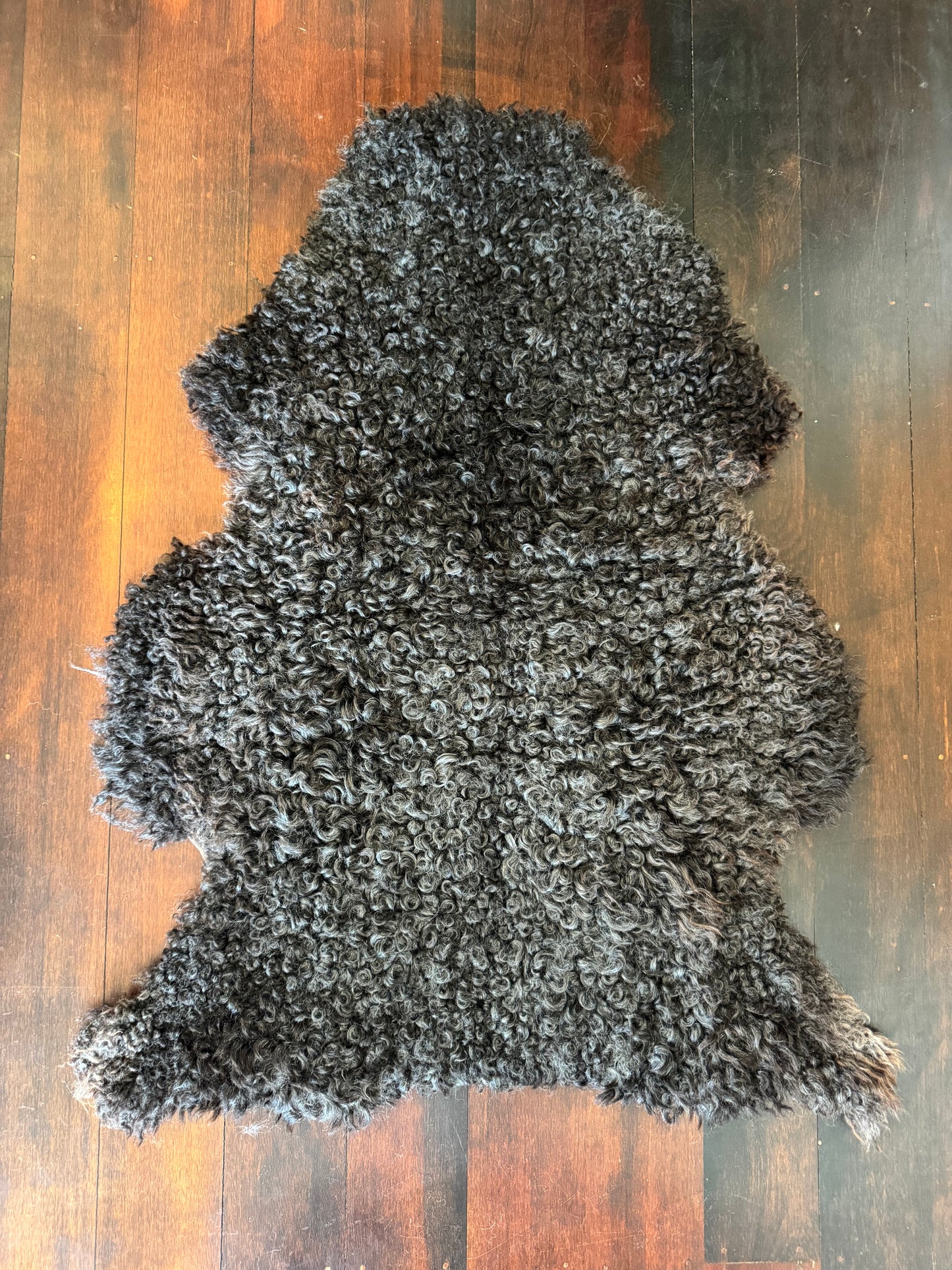 
                  
                    Gotland Sheepskin Rug Black Short Wool
                  
                