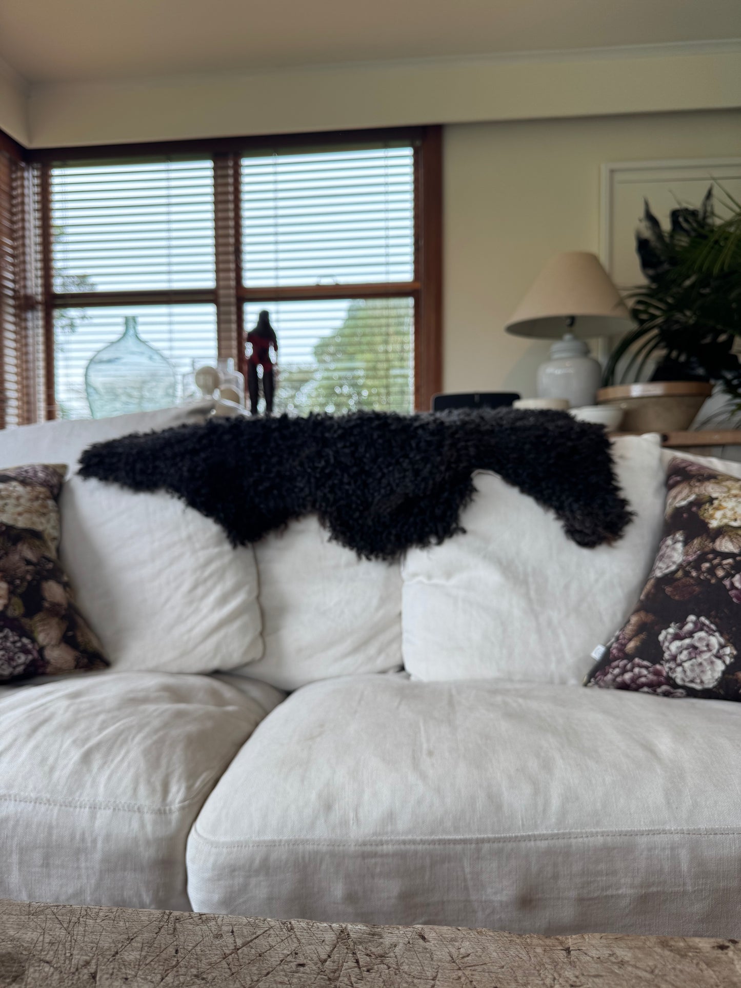 
                  
                    Gotland Sheepskin Rug Black Short Wool
                  
                