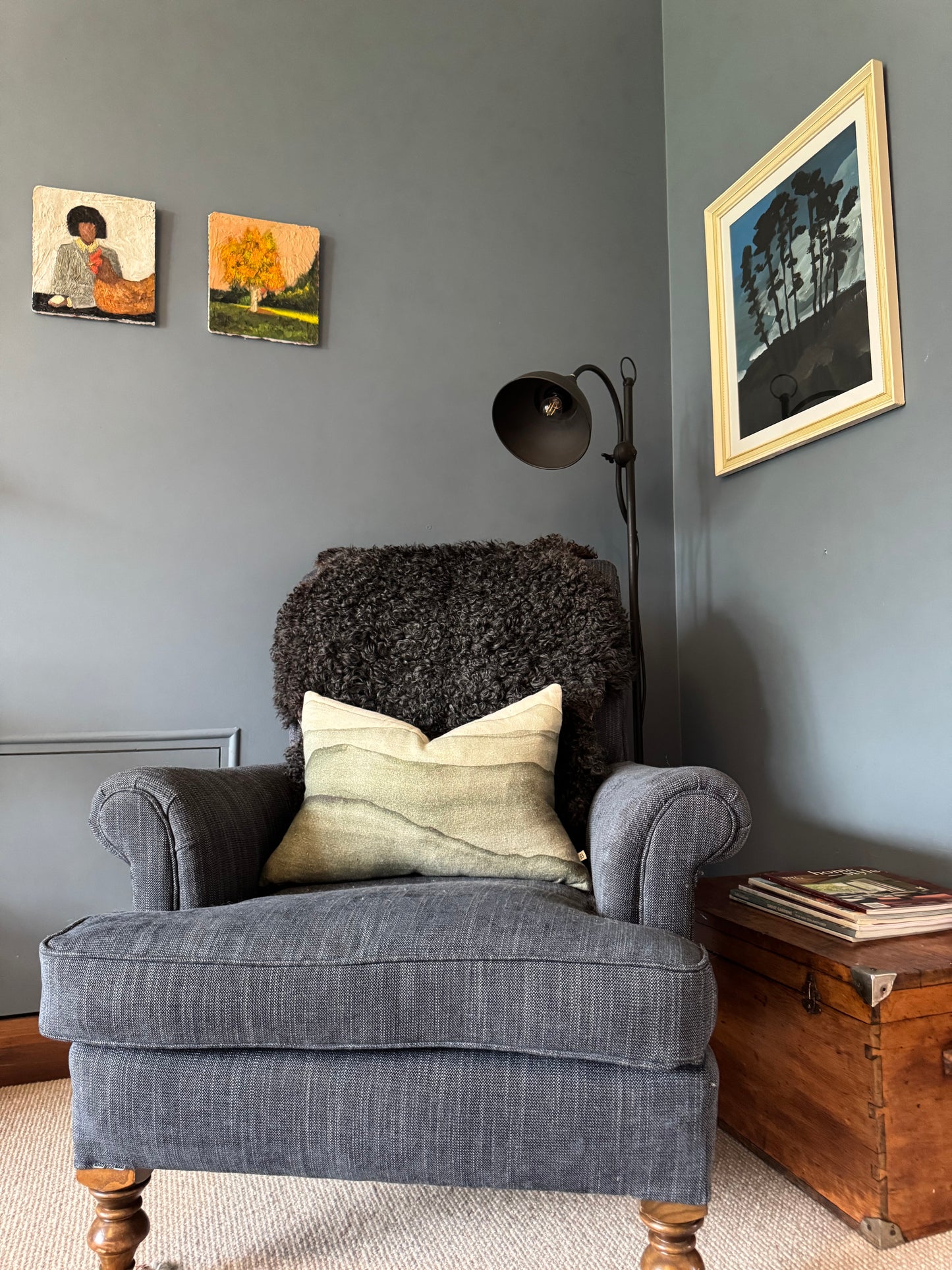 
                  
                    Gotland Sheepskin Rug Black Short Wool
                  
                