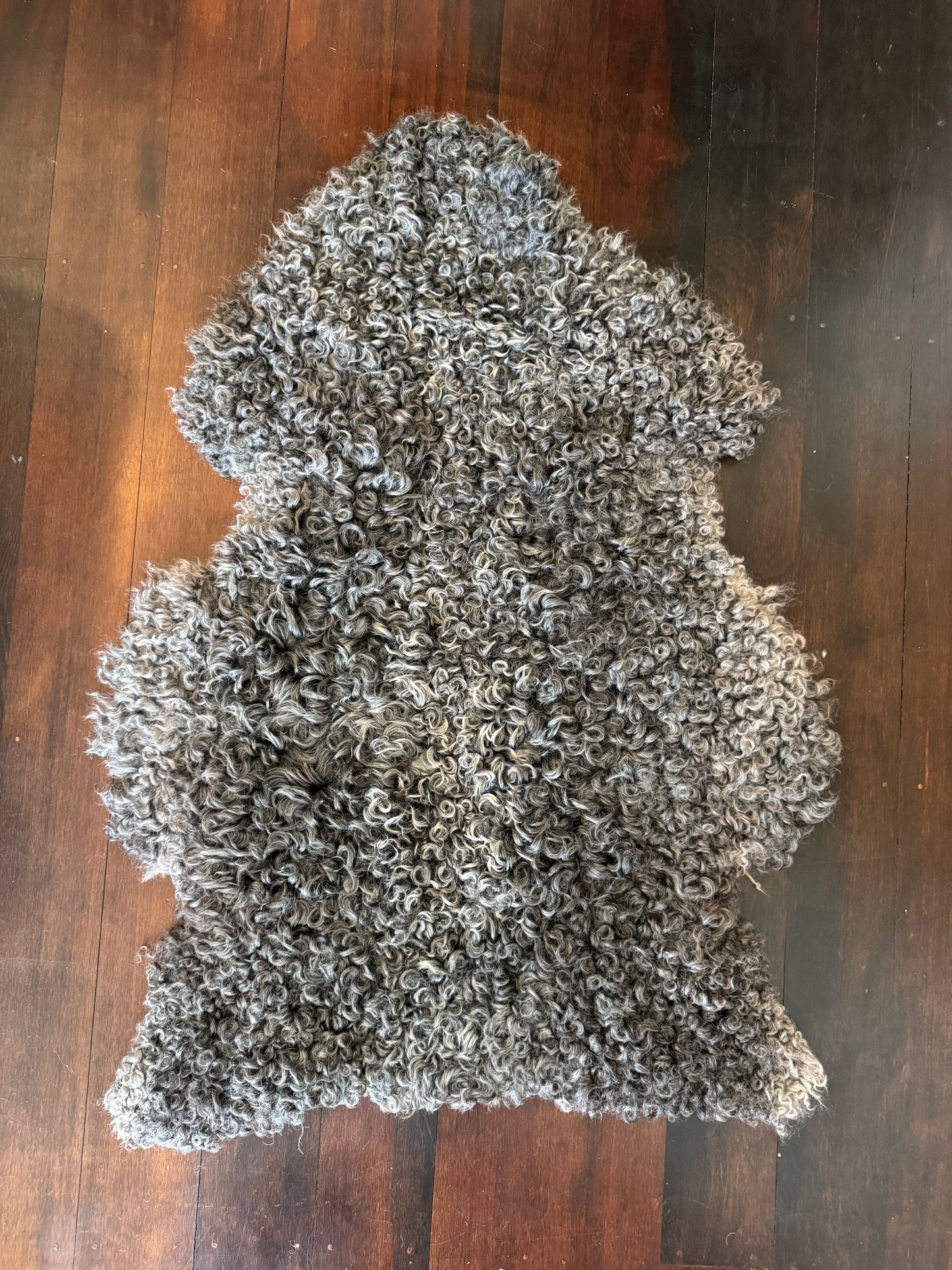
                  
                    Gotland Sheepskin Rug Dark Grey Short Wool
                  
                
