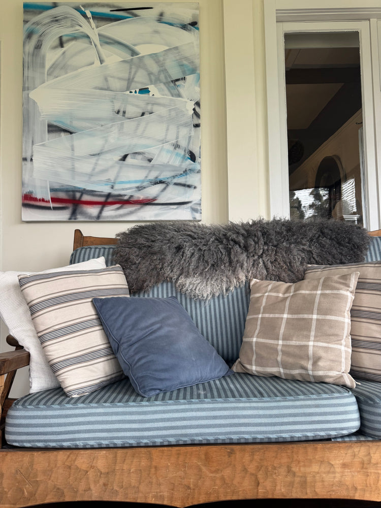 
                  
                    Gotland Sheepskin Rug Mid Grey Long Wool
                  
                