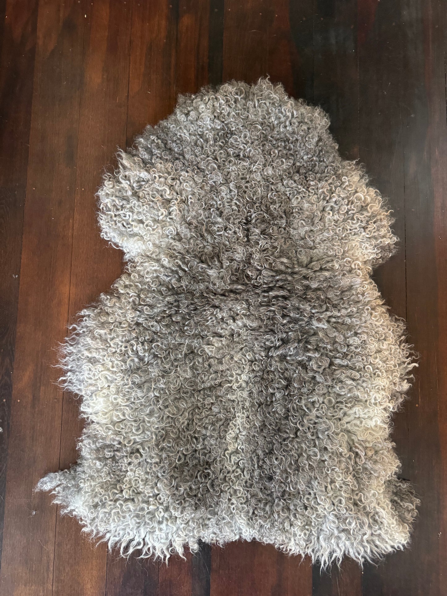 
                  
                    Gotland Sheepskin Rug Mid Grey Long Wool
                  
                