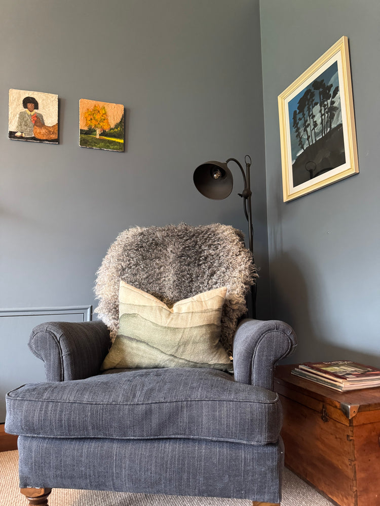 
                  
                    Gotland Sheepskin Rug Mid Grey Long Wool
                  
                