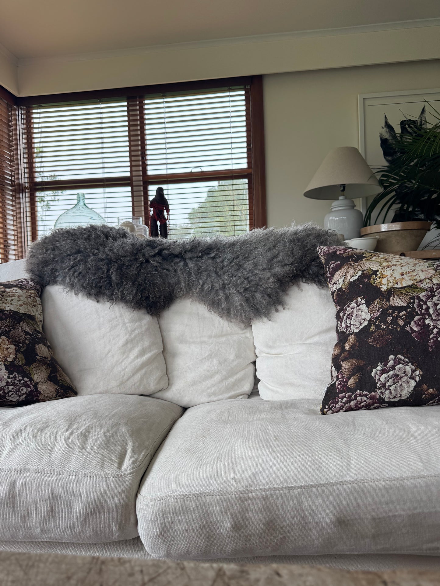 
                  
                    Gotland Sheepskin Rug Mid Grey Long Wool
                  
                