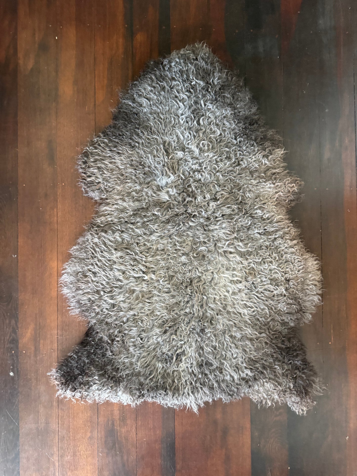 
                  
                    Gotland Sheepskin Rug Dark Grey Long Wool
                  
                