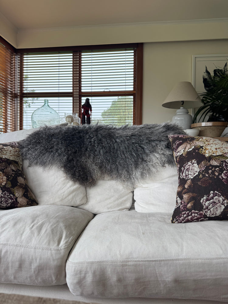 
                  
                    Gotland Sheepskin Rug Mid Grey Long Wool
                  
                