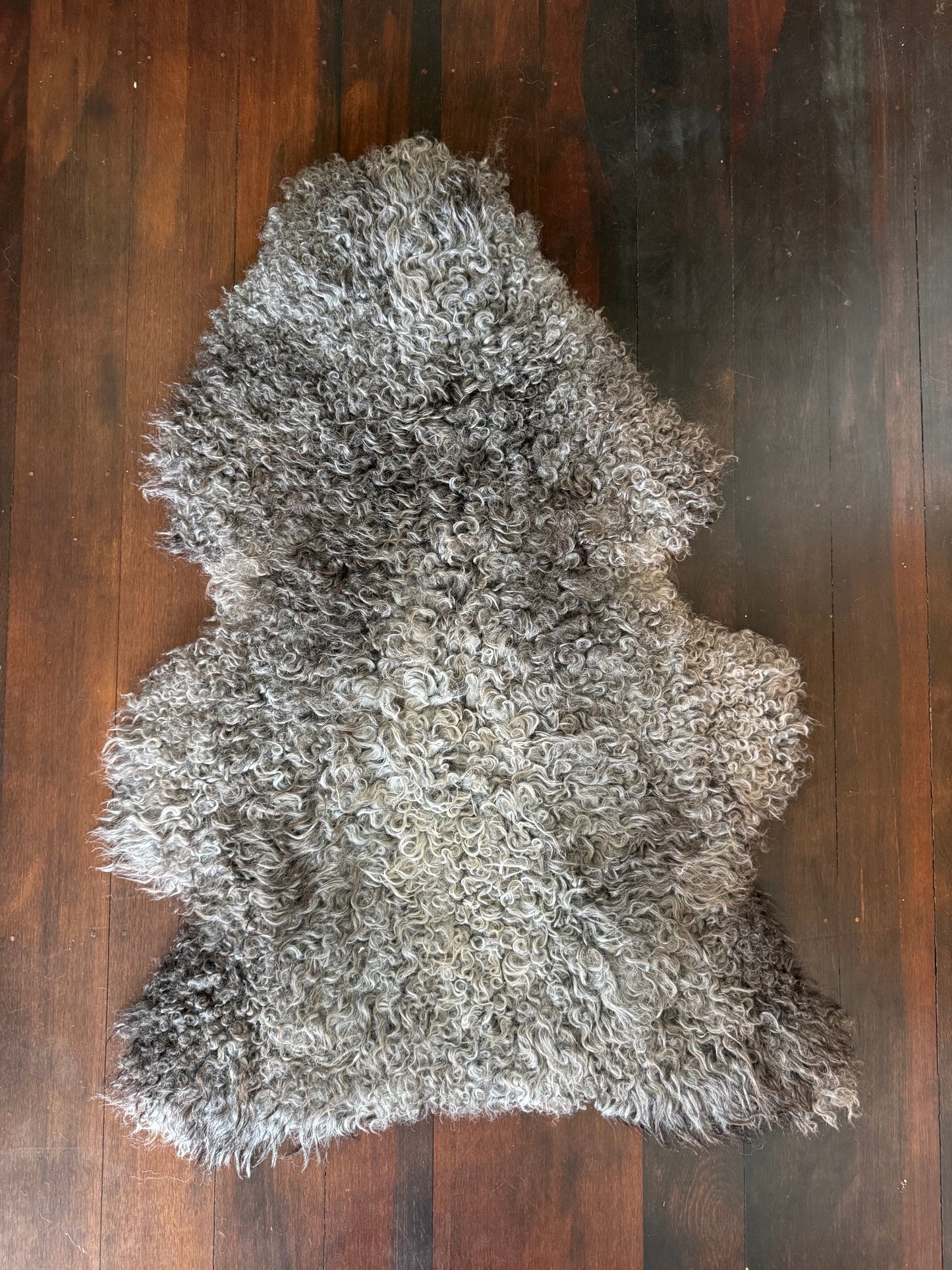 
                  
                    Gotland Sheepskin Rug Mid Grey Long Wool
                  
                