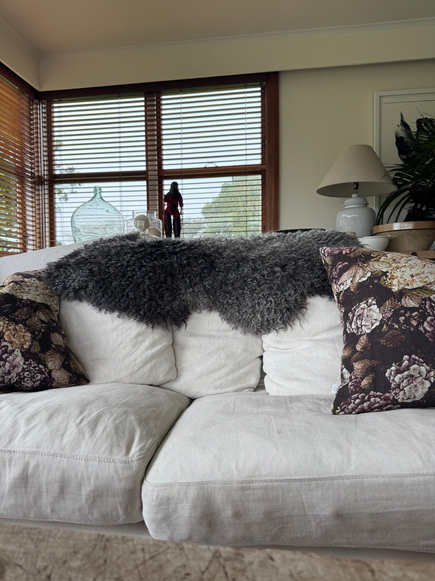 
                  
                    Gotland Sheepskin Rug Mid Grey Long Wool
                  
                
