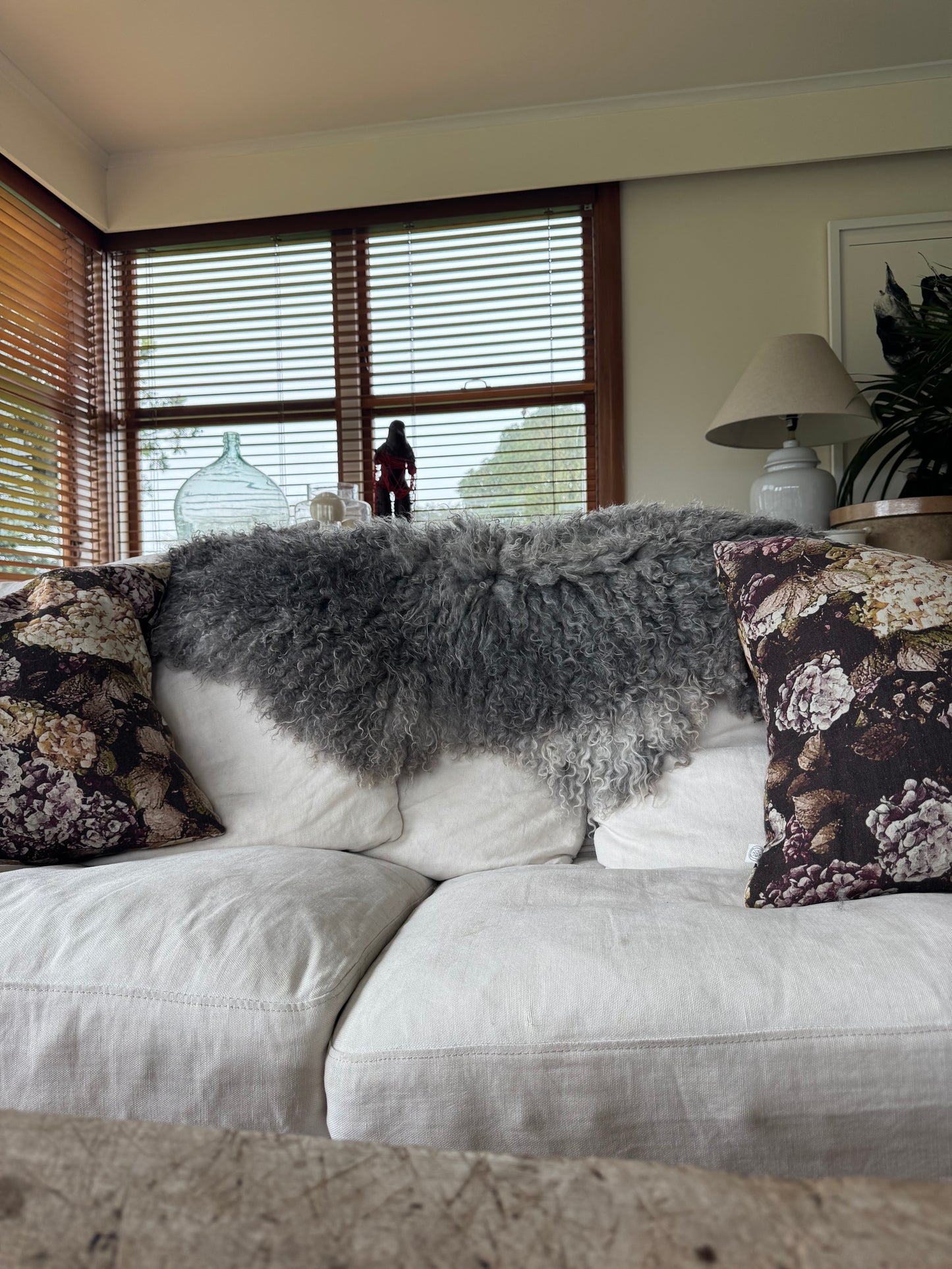 
                  
                    Gotland Sheepskin Rug Mid Grey Long Wool
                  
                