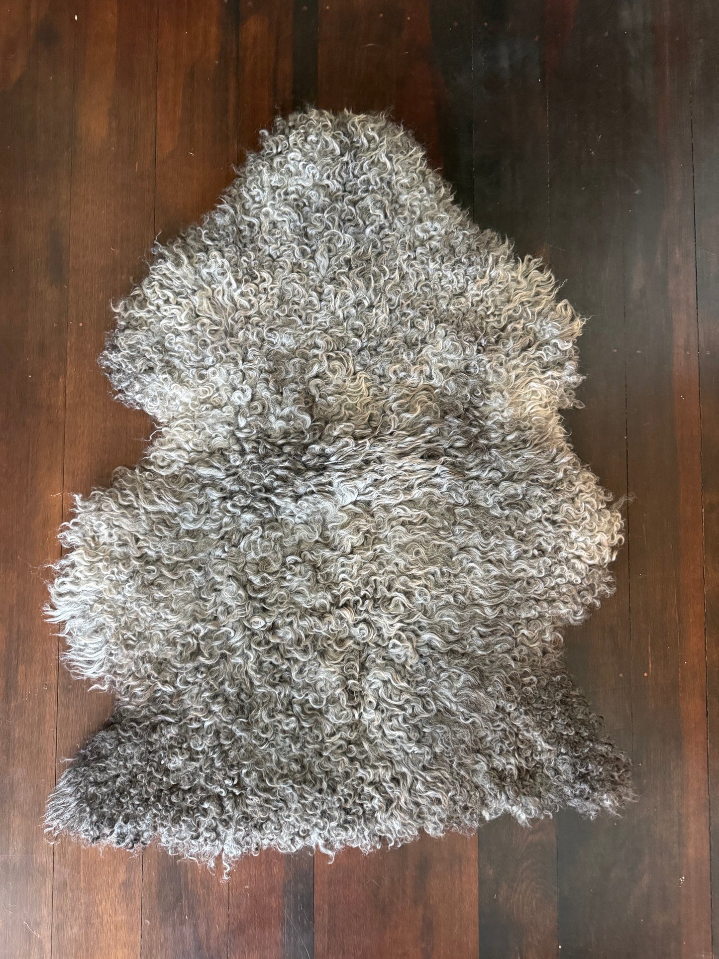 
                  
                    Gotland Sheepskin Rug Mid Grey Long Wool
                  
                