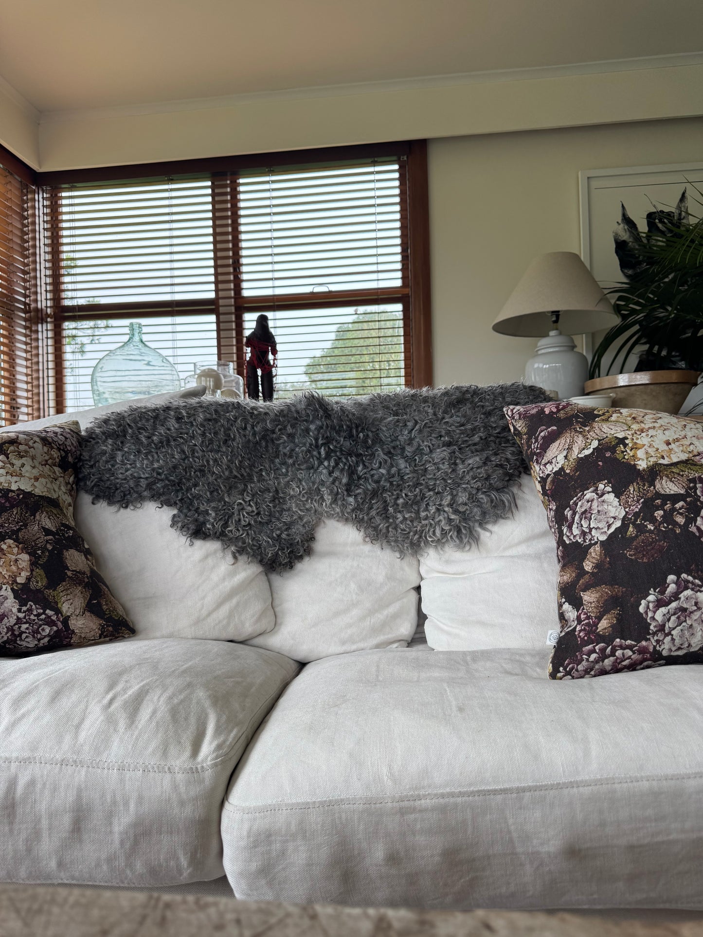 
                  
                    Gotland Sheepskin Rug Mid Grey Long Wool
                  
                