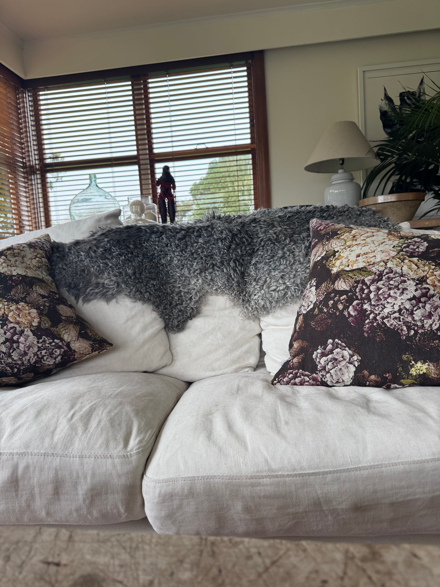 
                  
                    Gotland Sheepskin Rug Silver/Mid Grey Short Wool
                  
                