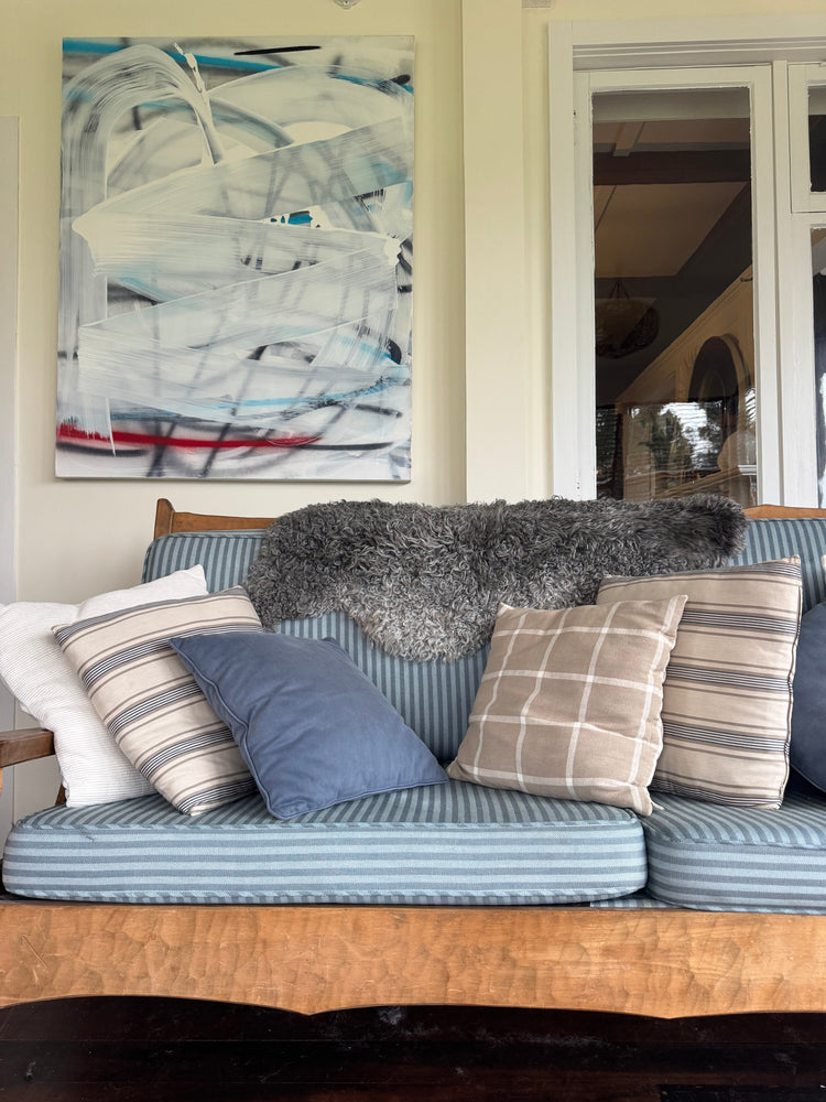 
                  
                    Gotland Sheepskin Rug Silver/Mid Grey Short Wool
                  
                