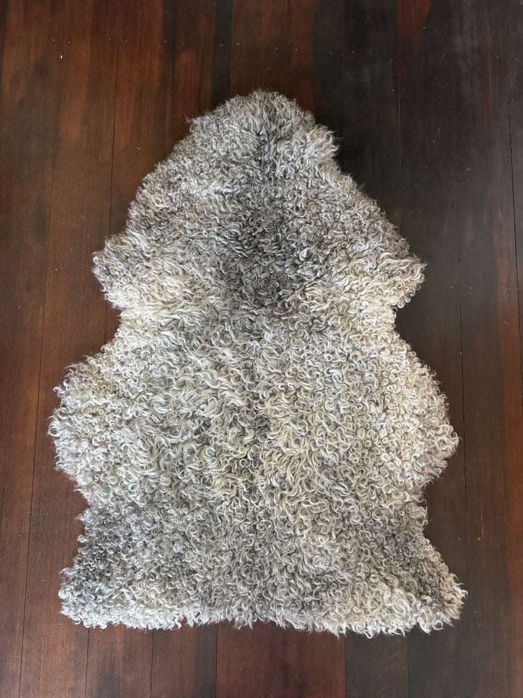 
                  
                    Gotland Sheepskin Rug Light/Mid Grey Short Wool
                  
                