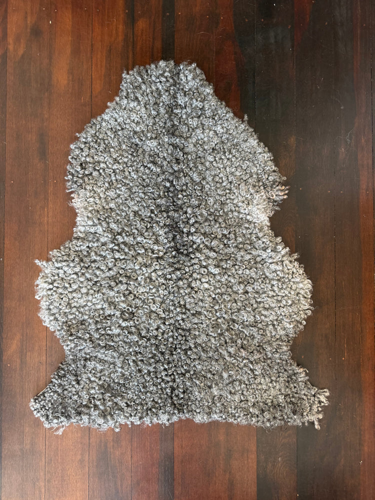 
                  
                    Gotland Sheepskin Rug Mid Grey Short Wool
                  
                