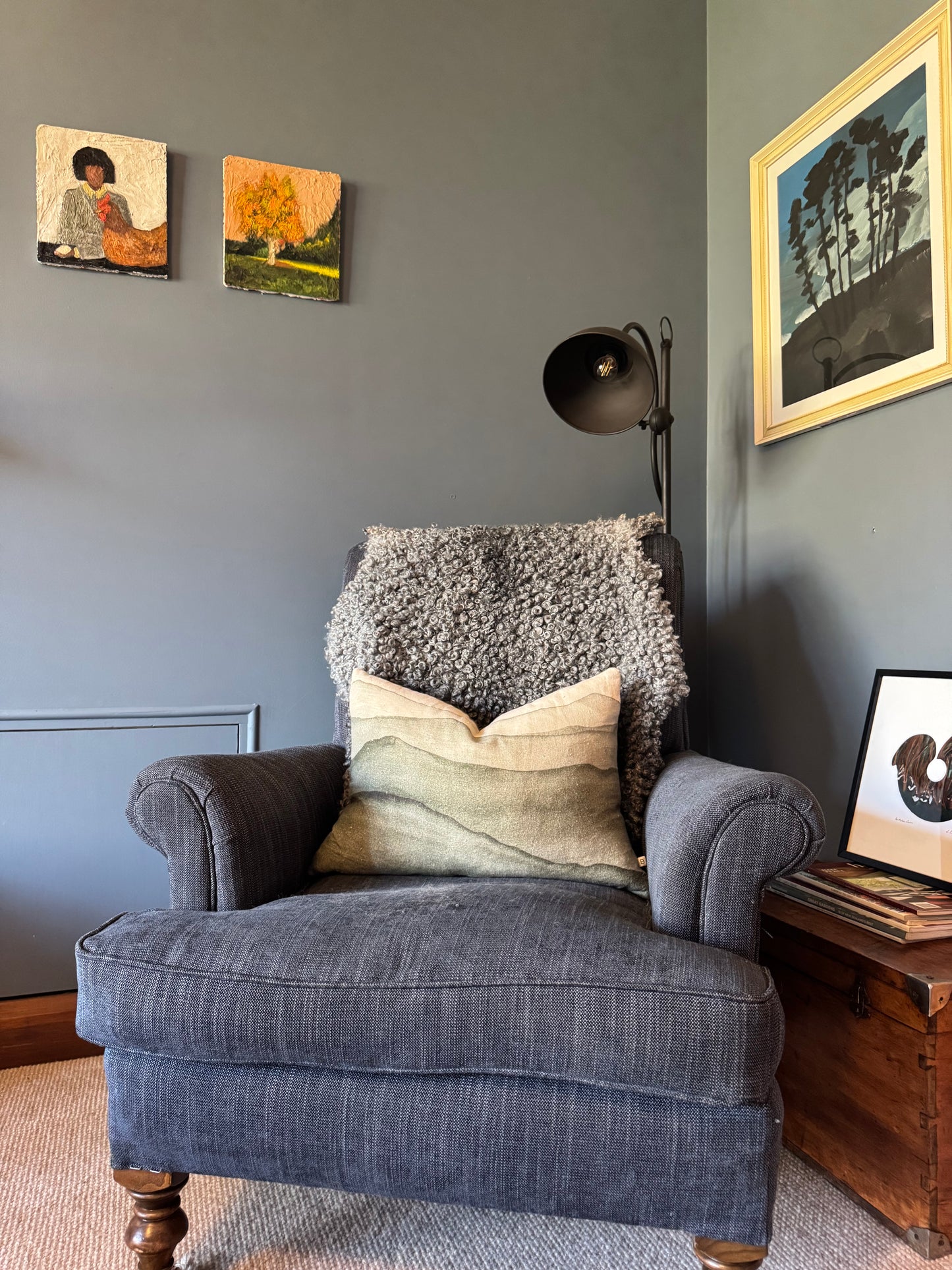 
                  
                    Gotland Sheepskin Rug Mid Grey Short Wool
                  
                