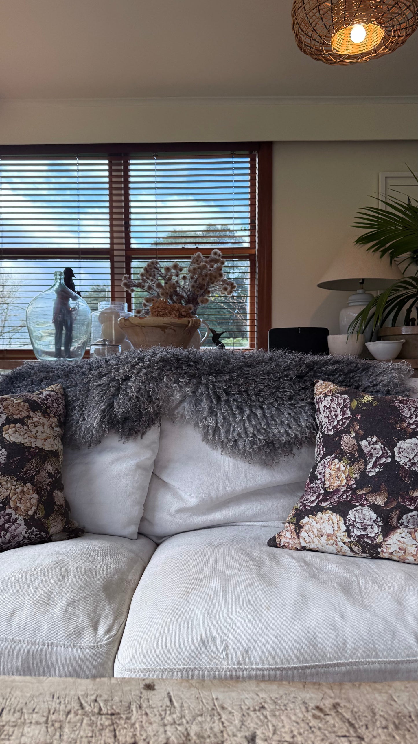
                  
                    Gotland Sheepskin Rug, Mid/Dark Grey, Long Wool
                  
                