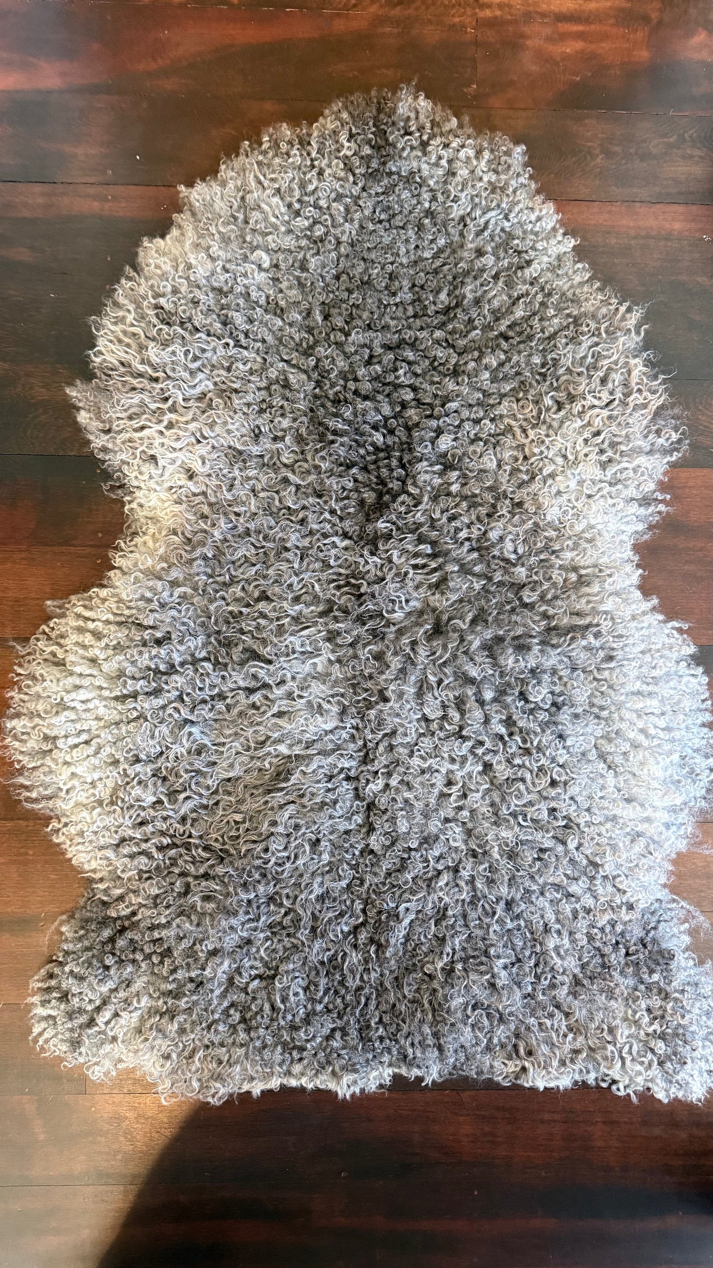 
                  
                    Gotland Sheepskin Rug, Mid/Dark Grey, Long Wool
                  
                