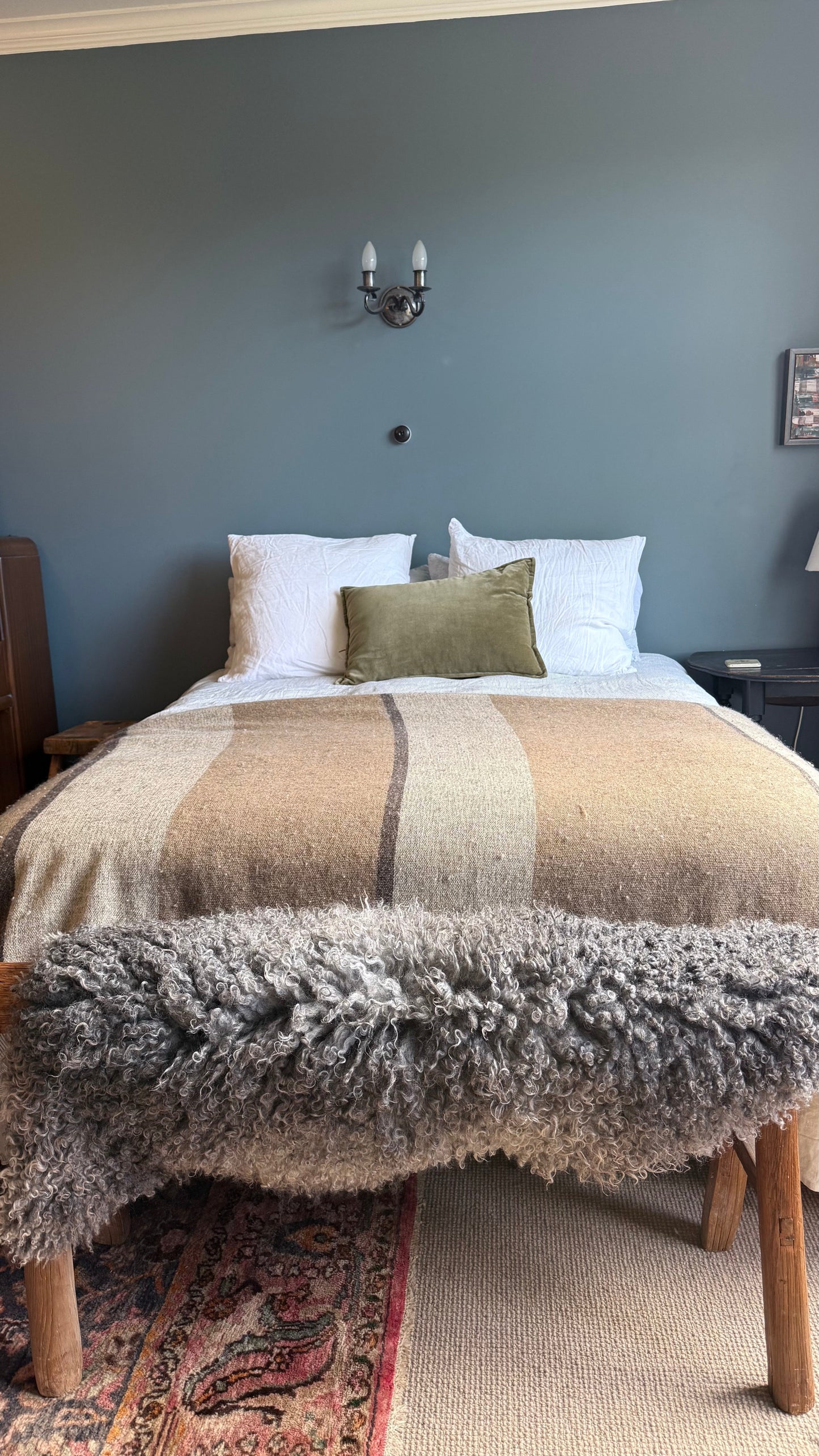 
                  
                    Gotland Sheepskin Rug, Mid/Dark Grey, Long Wool
                  
                