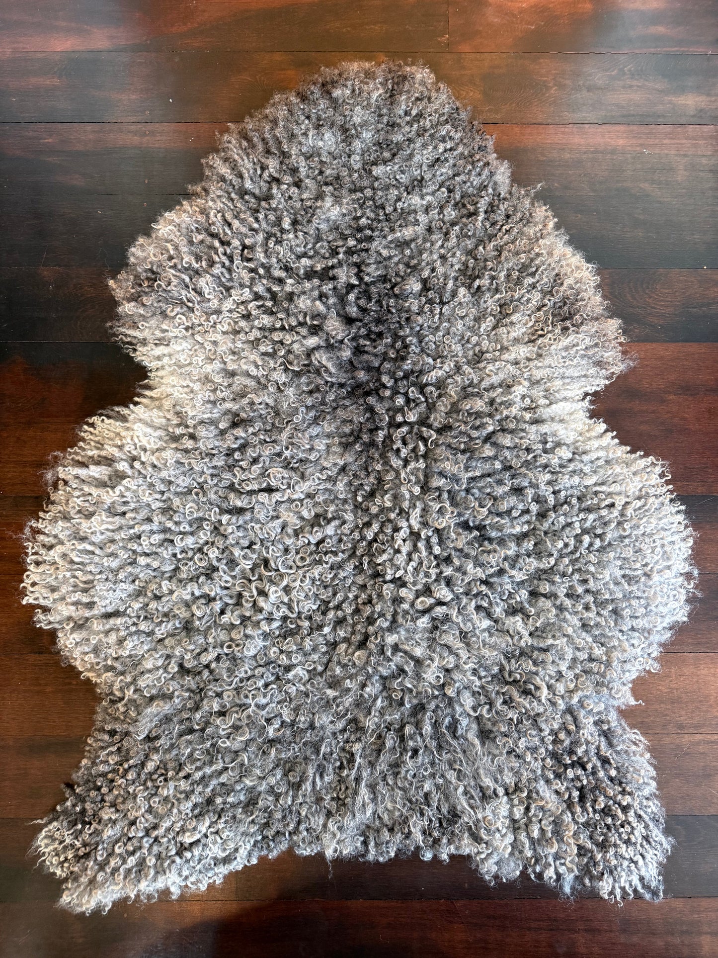 
                  
                    Gotland Sheepskin Rug, Mid Grey, Long Wool
                  
                